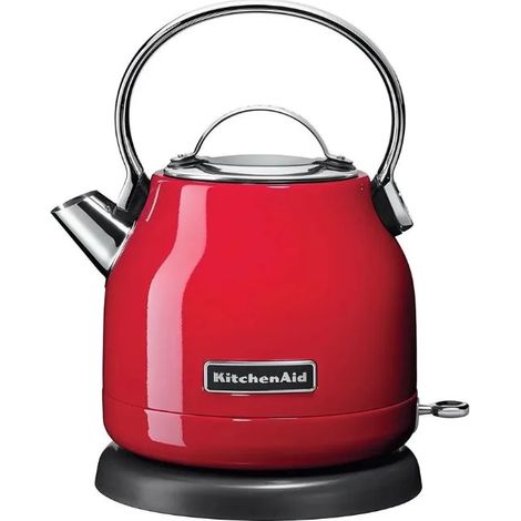 Hervidor eléctrico Kitchenaid Stella 5KEK1222EER de 1500 W y 1,25 L, color rojo. (1/5)