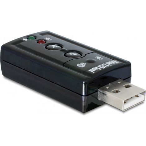 Delock 63926 - 7.1 Kanäle - 24 Bit - USB