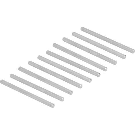 10 Stück lange Stangenmuttern, Sechskantkupplungen, gerade Stangenbefestigungen aus Edelstahl für Gobilda, Durchmesser 5 mm, 4102-0005-0135 (1/5)