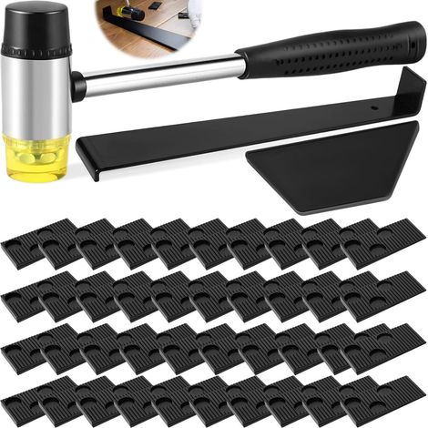 43 Pièces Set Pose Parquet Stratifié avec 40 Entretoises (1/5)