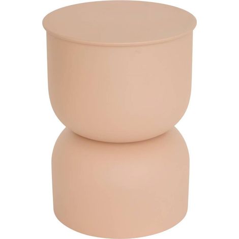Table d'Appoint Design "Palomba" 31cm Beige (1/2)
