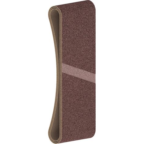 Bandes abrasives Bosch X440 grain 80 75 x 480 mm pack 3