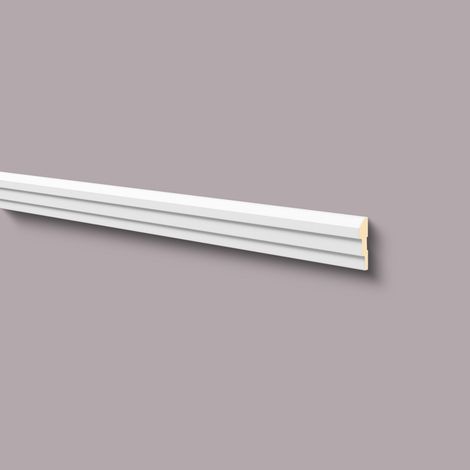 Telaio della porta NMC MA2 DOMOSTYL Noel Marquet modanatura per facciata contorno finestre profilo di facciata design moderno bianco 2 m