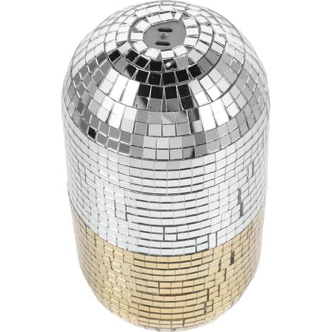 Boîte de Rangement Maquillage Capsule en Verre Style Disco (1/5)