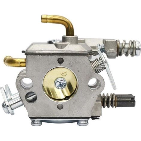 Pièces de moteur de tondeuse à gazon Pour KOMATSU 4500 5200 5800 45cc 52cc 58cc 1PC carburateur avec double tube en plastique/cuivre pièces (1/5)