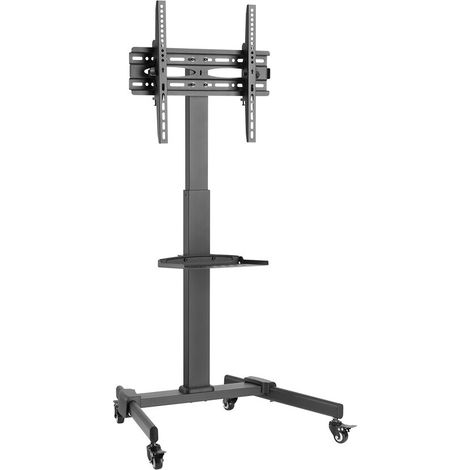 Equip Bodenstandhalter 32-55/35kg 1TFT 1Ablage Höhe sw (650607)