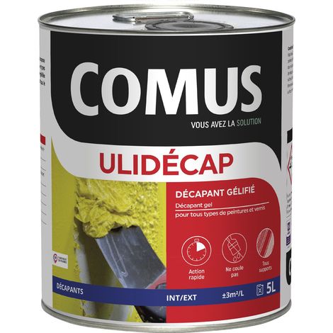 ULIDÉCAP SC - 5L Décapant en gel pour tous types de peintures et vernis - COMUS (1/3)