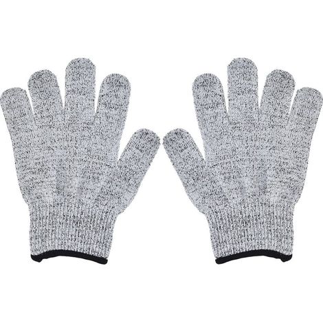 2 paires Gants de jardinage, manchette longue, résistants aux coupures, lavables en machine, taille M (1/5)