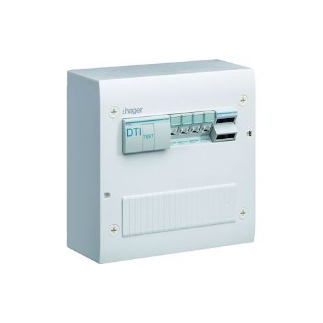 Hager TN402 Basic Semi-Equipped VDI Panel 2R-20M, Group 1