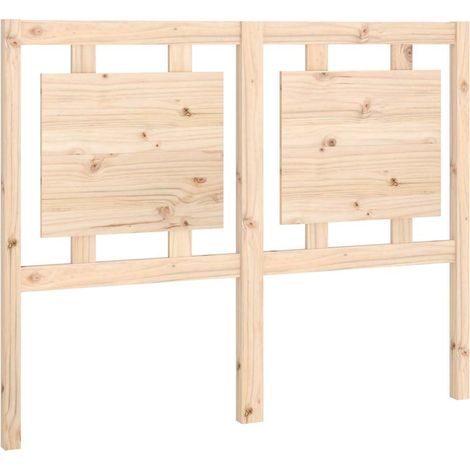Maison Exclusive - Kopfteil 125,5x4x100 cm Massivholz Kiefer (1/5)