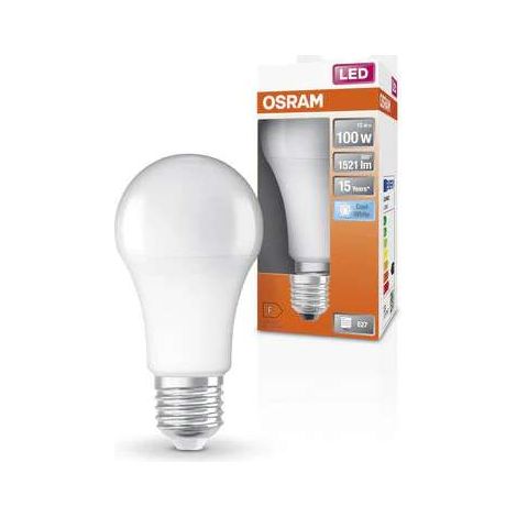 Lampadina LED Osram Star Classic A 100W Luce Naturale E27 4000K