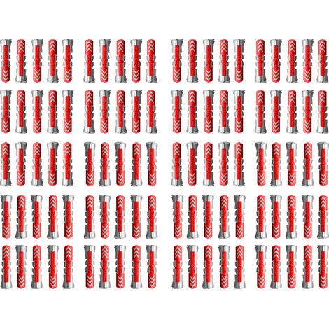 Vrac de 100 chevilles DuoPower universelles 8x40 - Fischer (1/5)