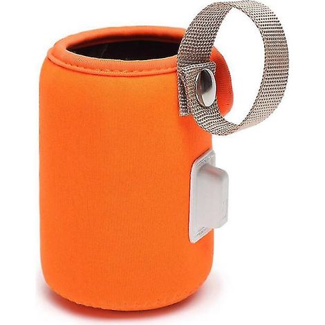Chauffe-biberon portable USB - Sac chauffant orange (1/3)