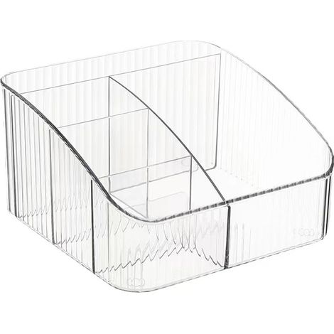Maquillage Organisateur avec 5 Compartiment Beauté Stockage Maquillage Organisateur pour Le Bureau Armoire Salle de Bain Vanité Comptoirs (1/5)