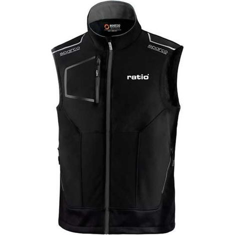 Chaleco Gris/Negro Talla XL RATIO