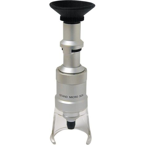 Microscope d'observation - grossissement x50 - Gris