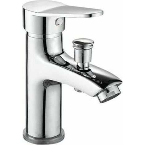 Mitigeur de douche Robinet de douche robinet monotrou à double usage chaud et froid Alliage (1/5)