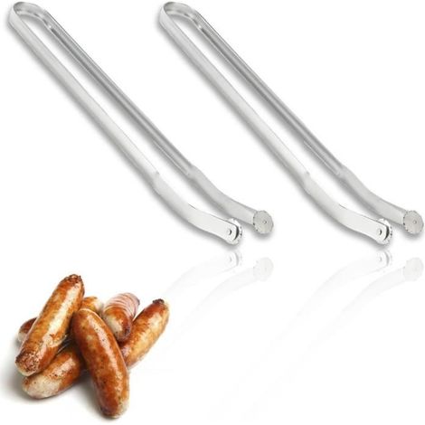 Pince Barbecue - Pince à Saucisse BBQ - Rotation 360° - Design Contemporain - Engrenages Flexibles (1/4)