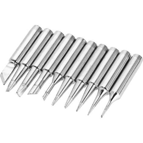 10-teiliges bleifreies Ersatz-Lötspitzen-Set 900M-T für Hakko 936/907 Lötstation (1/5)