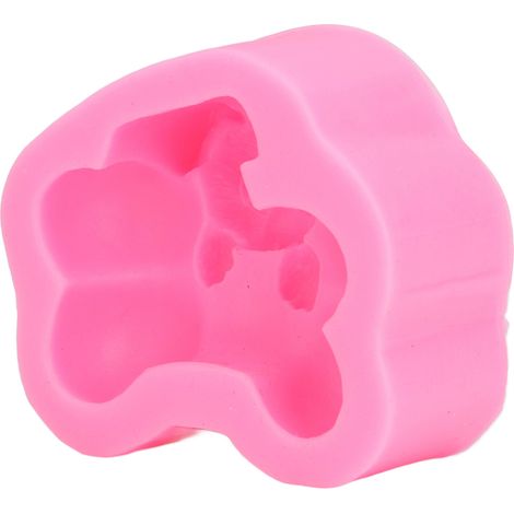 Moules en silicone souple et réutilisables, jolis moules décoratifs en forme d'animaux, outils de pâtisserie adaptés à la réalisation de gâteaux, chocolats et fondants maison. (1/5)