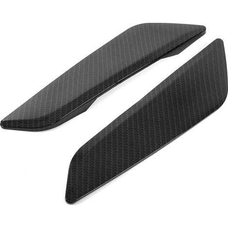 2x Déflecteur d'air latéral pour Aile, Remplacement Avant Arrière, Compatible Série 5 G30 2017-2020, Style Fibre de Carbone, Paire (1/5)
