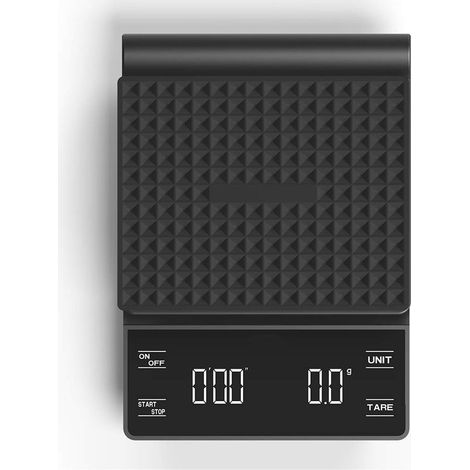 Balance à café manuelle, mesure du temps de haute précision, pour usage domestique et professionnel, balance électronique, petite balance de cuisine, mini balance au gramme. (1/5)