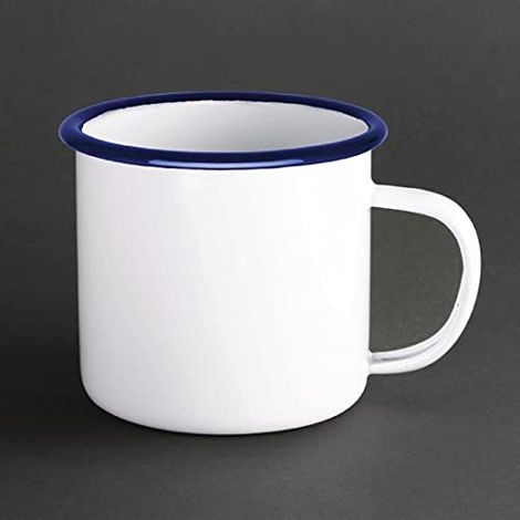 Olympia GM516 Tazza Smaltata 350 ml, 6 Pezzi (1/4)