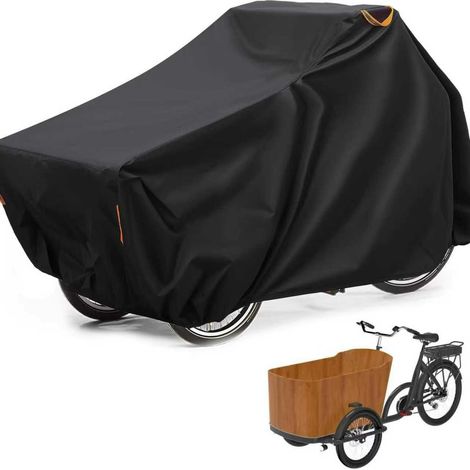 Faltbare Schutzhülle für Fahrradanhänger, universelle und wasserdichte Abdeckung mit UV-Schutz und Regenschutz (2,2 x 1 x 1,1 m) (1/5)