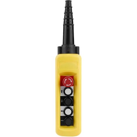 Contrôleur de levage de levage de la grue, ABS Plastique 500V avec commande d'arrêt d'urgence, pour le palan à hook (1/5)