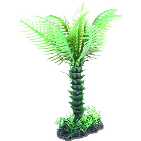 Palmier décoration solo M, H20 cm, pour aquarium - animallparadise (1/5)