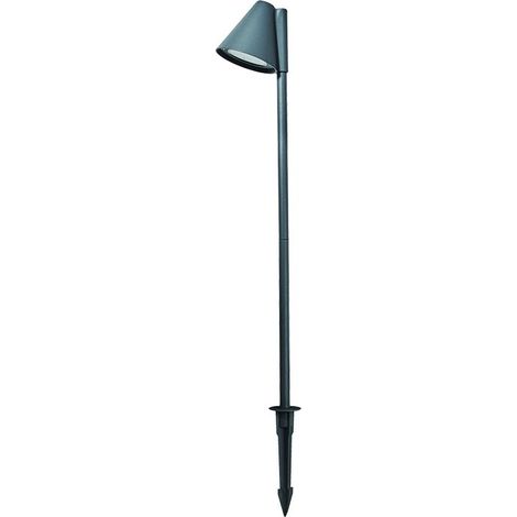 Spot sur piquet Extérieur pour Ampoule LED GU10 IP65 Graphite ZAMBELIS E281