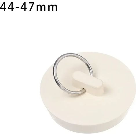 (44-47mm)Universal Silicone Bathtub Plug Replacement Anti-clogging Drain Stopper Shower Bath Tub Sink Drains Kitchen Bathroom Accessories (1/4)