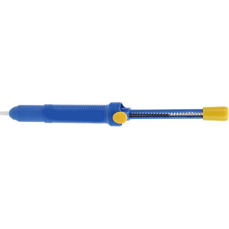 Stylo à dessouder manuel, puissant et durable, en ABS, pour outils de soudure électronique (bleu). (1/5)