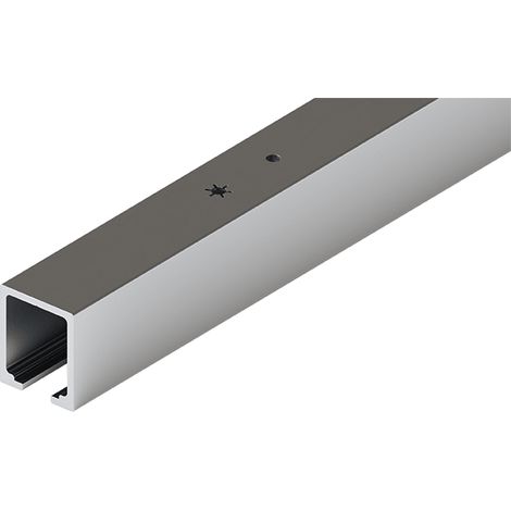 Hawa Laufschiene LM 2000 mm eloxiert gebohrt Junior 80/100