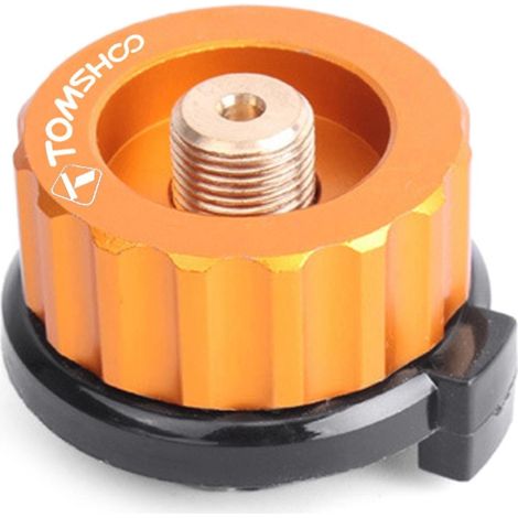 Adaptateur de bouteille de gaz extérieur, support de bouteille de gaz, valve de recharge de gaz, convertisseur de réservoir de gaz pour réchaud de camping