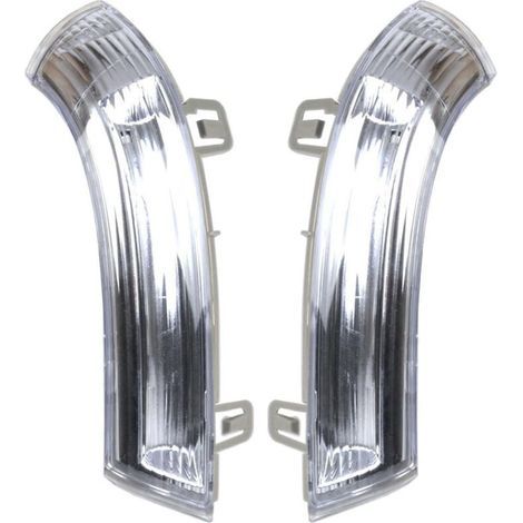 Lntyq Pour VW Golf 5 6 Passat 3BG 3C Sharan Clignotant Rétro Répétiteur Cristal Gauche (1/5)