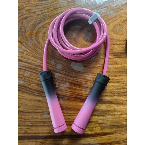 Cuerda para saltar con peso para mujeres: cuerda ajustable de PVC de 10 mm de grosor，ideal para entrenamientos intensivos