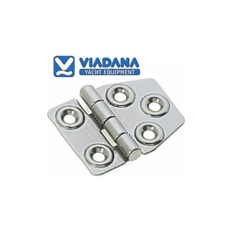Charnière inox 316 hexagonale petite 56x45 viadana (1/2)