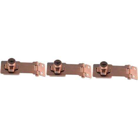 Ensemble de 3 verrous pour armoires et congélateurs (1/5)