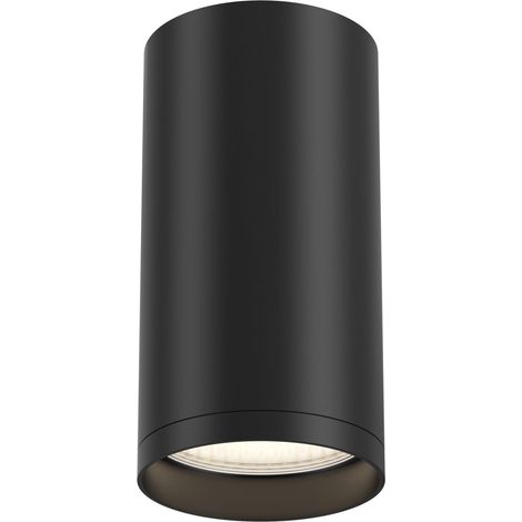 Plafoniera Ceiling & Wall in Alluminio FOCUS S Nero (1/4)