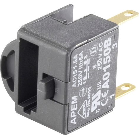 APEM A0152B Kontaktelement  2 Wechsler  rastend, tastend 250 V/AC 1 St. (1/2)