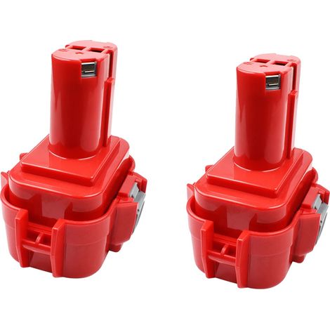 Batteria di ricambio, capacità 4000 mAh, compatibile con diversi modelli, 2 pezzi (1/2)