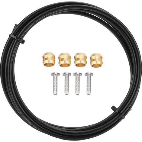 Kit de Remplissage de Frein à Disque Hydraulique 2.5m, Câble Haute Résistance BH90 avec Revêtement Nylon