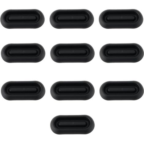 10 pièces Bouchons de trous de soubassement auto Obturateurs de panneau de seuil 18x45mm N91055001 Compatible VW Compatible Audi (1/4)