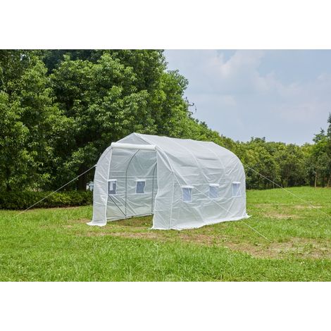 Serre de jardin, avec porte, pour jardin et terrasse, format pratique, style facile à associer, usage quotidien, installation facile sans odeur