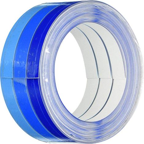Stripe Linea di Galleggiamento Nautica Adesiva Sfumature Blu 35 mm x 10 mt (1/5)