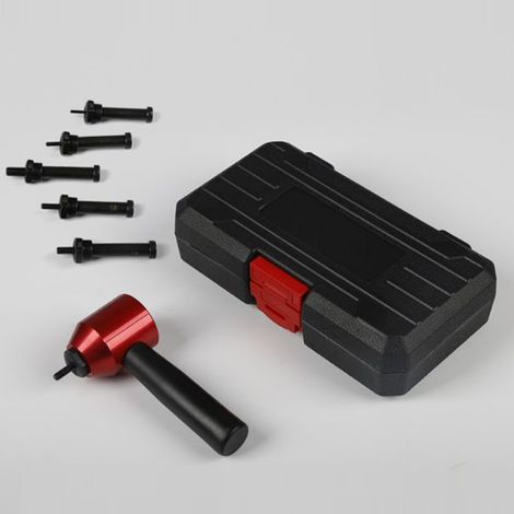 Kit d'adaptateurs pour écrous à sertir, outil de rivetage sans fil, adaptateur pour écrous à sertir, outil de conversion pour perceuse électrique métrique M3-M8