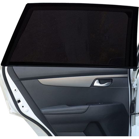 TENDINA PARASOLE PER FINESTRINI AUTO 'SECRET' cm 104 x 50 - pz 2  - Senza Marca