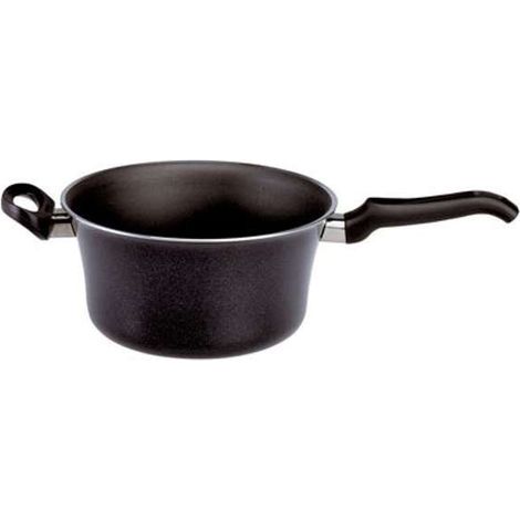 Pentola Firenze Ballarini da 22 cm con Manico Singolo, Colore Nero, Design Cortan (1/5)