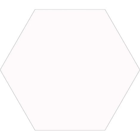 Carrelage tomette blanche 33x28.5 cm – Grès cérame – Finition mate – Compatible chauffage au sol – Pour sols intérieurs et extérieurs – Realonda (1/5)
